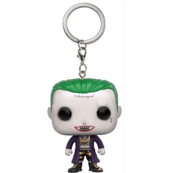 DC Suicide Squad Joker Pocket Keychain - Won't Accept Offers - Picture 2 of 2